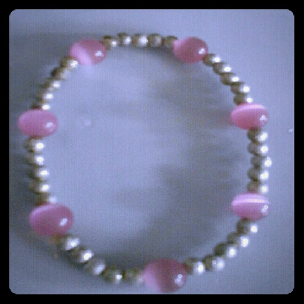 💟Pink💟 Mexican💟 Opal💟 Bracelet💟